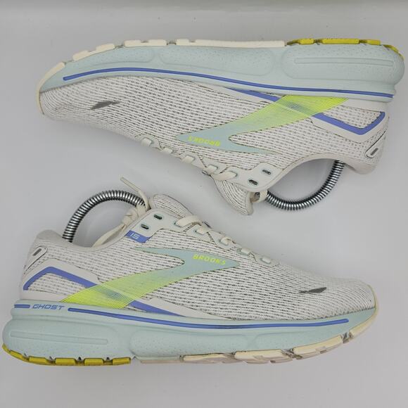 Brooks Ghost 15 Coconut Skylight Nightlife Womens 8 Medium B Running Shoes - Picture 9 of 12